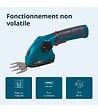 KONNER SOHNEN - Taille-haie et cisaille à gazon 2 en 1 sans fil avec manche télescopique Könner & Söhnen KS SHT-8V + Extension Pole - vignette