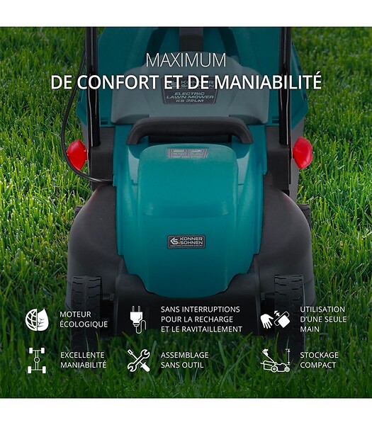 KONNER SOHNEN - Tondeuse électrique Könner & Söhnen KS 32LM - large