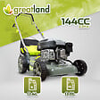 GREATLAND - Tondeuse thermique tractée 144 CC - 400mm - Bac 40 litres - vignette