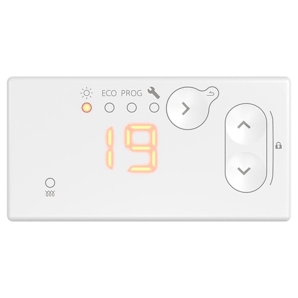 ATLANTIC - Convecteur F617 Atlantic - 1000W - Horizontal - Blanc - large