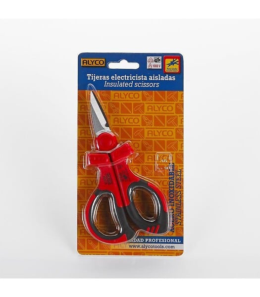 ALYCO - Ciseaux d'Électricien Isolés VDE 165 mm Alyco 108315 - large