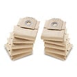 KARCHER - Lot de 10 sacs filtrants papier Kärcher T71  T91  T101  69043330 - vignette