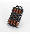 ALYCO - Set De 7 Tournevis Précision Alyco Orange Alyco 170452 - vignette