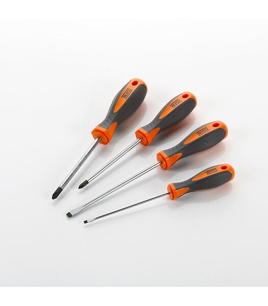 ALYCO - Set de 4 Tournevis Alyco Orange 170449 - large