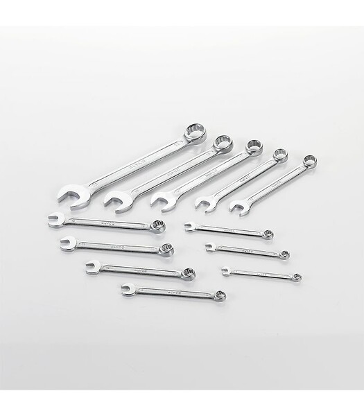 ALYCO - Set De Clés Mixtes 12 Pces Alyco Orange Alyco 170182 - large