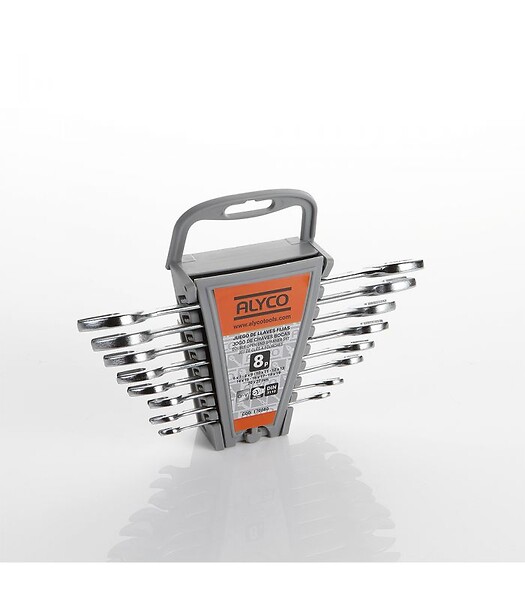 ALYCO - Set De Clés Fixes, Boîtier En Carton Alyco Orange Alyco 170080 - large