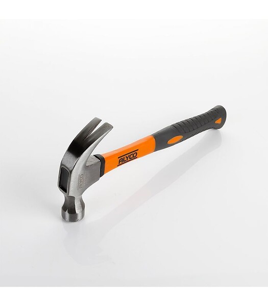 ALYCO - Marteau Américain Arrache-Clou 450 g Alyco Orange 170140 - large