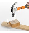 ALYCO - Marteau Américain Arrache-Clou 450 g Alyco Orange 170140 - vignette