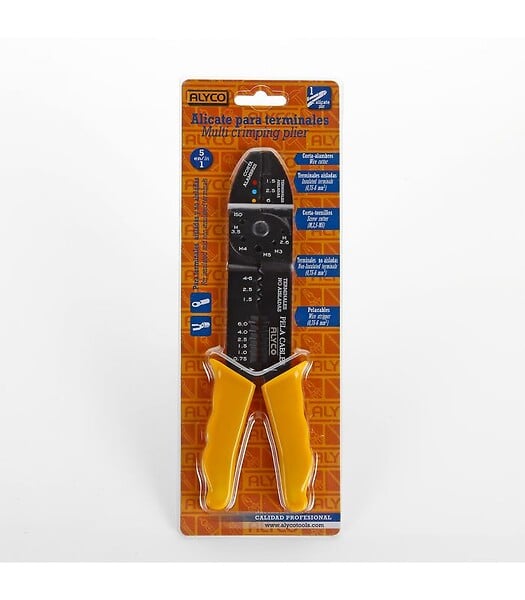 ALYCO - Pince pour Cosses Isolées/Non Isolées 250 mm Alyco 108002 - large