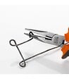 ALYCO - Pince Pour Demi-Rondes Avec Tranchant 200 Mm Alyco Orange 170535 - vignette