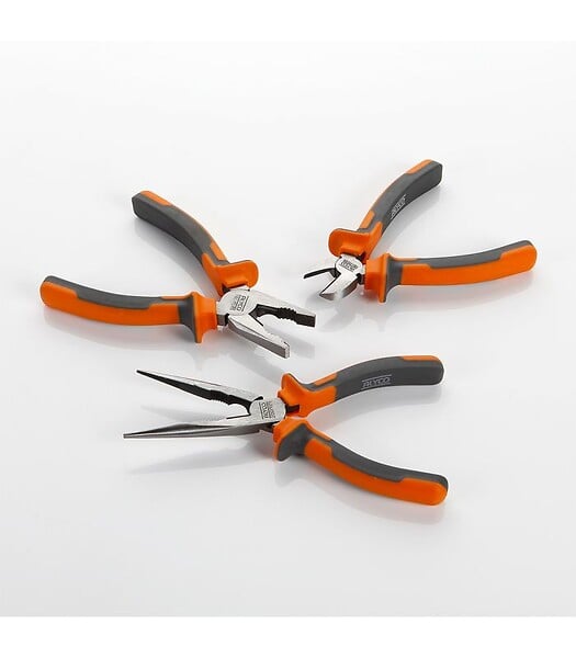 ALYCO - Set de 3 Pinces Professionnelles Alyco Orange 170528 - large