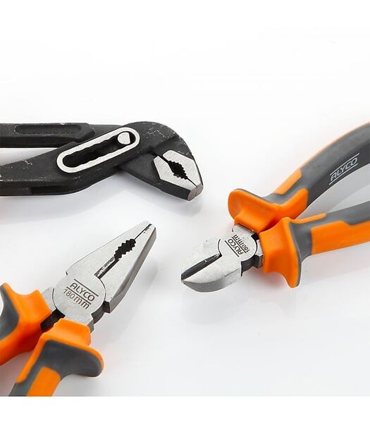 ALYCO - Set 3 Pinces Alyco Orange Sous Blister Alyco 170509 - large