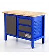 ALYCO - Table De Travail 3 Tiroirs+Porte 1000X600X865 Mm Alyco 129750 - vignette