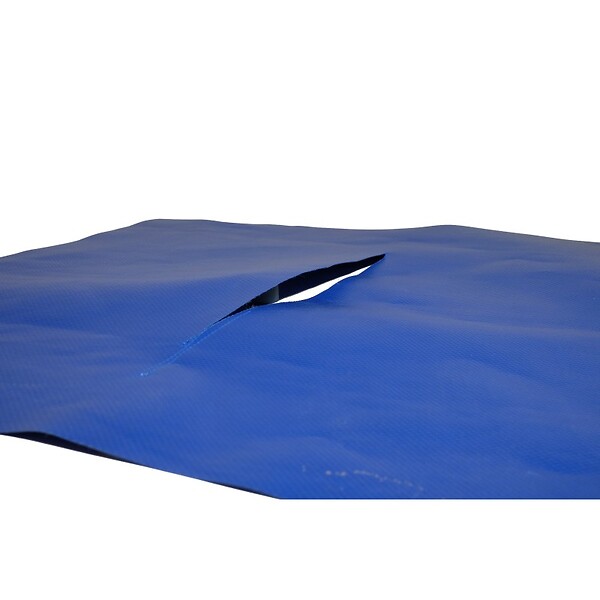 TECPLAST - Adhésif transparent 200mm x 20m pour réparation bâche - large