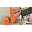 EUROCEL - Ruban adhésif toilé Eurocel orange 210 TPL  031302357 - vignette
