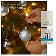 TECTAKE - Lot de 64 boules de Noël argentées et bleues argentées/bleues - vignette