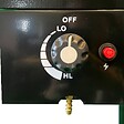 PROJECT - Réchaud à Gaz 2 Feux 9KW 4 pieds Bruleurs en fonte Modulable en 3 Hauteurs - Cuisine Extérieure 74.5 x 40 x H80cm Allumage Piezo - vignette