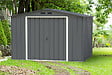 DURAMAX - Abri de jardin métal anthracite Duramax 7,79m² épaisseur 0,33mm - vignette