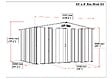 DURAMAX - Abri de jardin métal anthracite Duramax 7,79m² épaisseur 0,33mm - vignette
