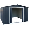 DURAMAX - Abri de jardin métal anthracite Duramax 11,69m² épaisseur 0,33mm - vignette