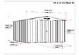 DURAMAX - Abri de jardin métal anthracite Duramax 11,69m² épaisseur 0,33mm - vignette