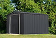 DURAMAX - Abri de jardin métal anthracite Duramax 9,72m² épaisseur 0,33mm - vignette