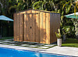 DURAMAX - Abri de jardin métal imitation bois Duramax 4,75m² épaisseur 0,33mm - vignette