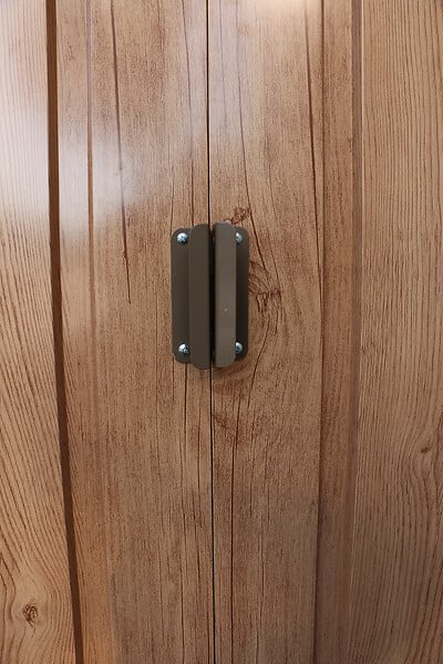 DURAMAX - Abri de jardin métal imitation bois Duramax 4,75m² épaisseur 0,33mm - large