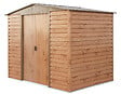 DURAMAX - Abri de jardin métal Alpine bois 4,78m² épaisseur 0,33mm - vignette