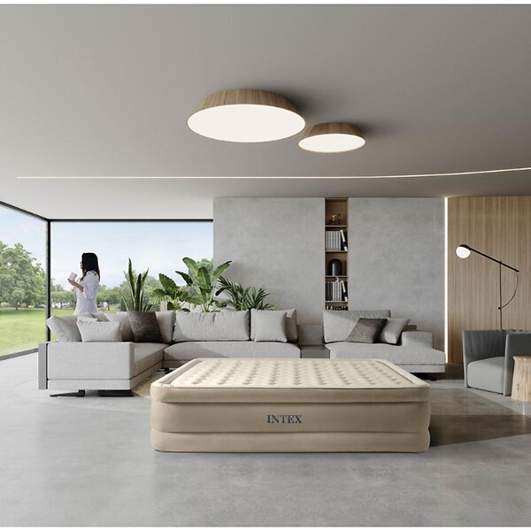 INTEX - Matelas gonflable Ultra Plush 2 places - Intex - large