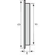 NICOLL - Grille de ventillation ronde à encastrer Ø 198 mm - vignette