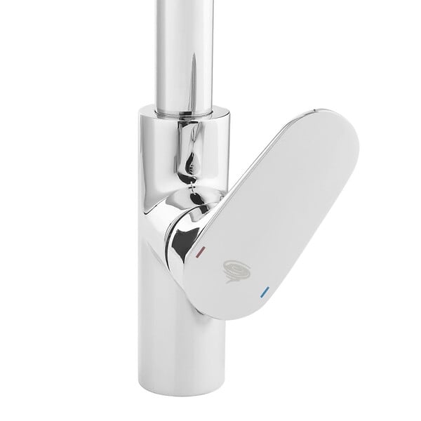 SWISS AQUA TECHNOLOGIES - set mitigeur lavabo avec bras pivotant + mitigeur cuisine douchette extractible 2 jets, bras pivotant, chrome (SATBSD2280LCR) - large