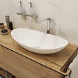 SWISS AQUA TECHNOLOGIES - set mitigeur lavabo haut sans vidage + mitigeur cuisine 36,3 cm avec bras pivotant, chrome brillant (SATBSUR0271CR) - vignette