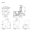 VILLEROY ET BOCH - WC à poser compact sans bride sortie horizontale  Avento avec abattant frein de chute + Nettoyant - vignette