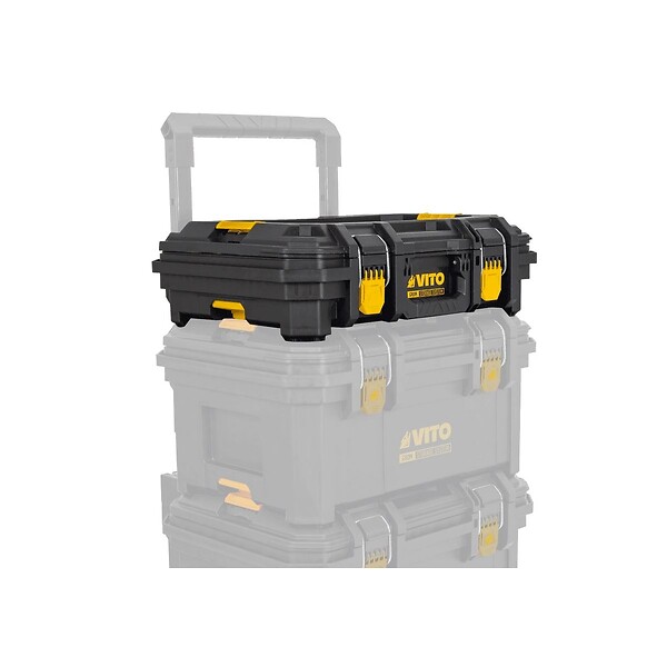 VITO - Chariot à outils XL sur roues L x P x H: 58 x 48 x 85 cm Valises d'atelier Amovibles et modubables VITO - large