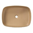 CERAMIA - Ceramia PixL 50 x 37,5 x 13,5 cm vasque à poser Infinitio, sans trop-plein, moka (CEPX4937MOM) - vignette