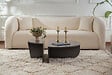 HABITAT ET JARDIN - Table basse en bois "Orion" 90 x 60 x 30 cm - Anthracite - vignette