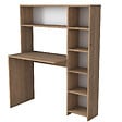 HABITAT ET JARDIN - bureau en bois "Haham" 113 x 40 x 142 cm - Chêne - vignette