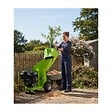 VITO - Broyeur de végétaux Thermique 15CV - 3 Lames de coupe - Branches Ø100mm Max Démarrage électrique Moteur 4T Poignées VITO - vignette