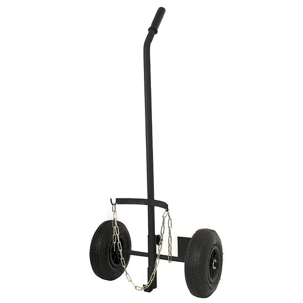 KEMPER - Desherbeur thermique + Tuyau gaz 5m, Détendeur propane, Allume gaz & Chariot à roues - Bruleur gaz 60mm Mauvaises Herbes KEMPER - large