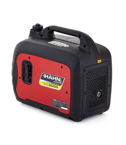 HAHN & SOHN - Groupe électrogène Inverter 2 kW pour camping, outils et petits appareils - Hahn  Sohn H IG 3000 - large
