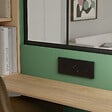SCHNEIDER - Plaque 3 postes, Noir onyx, Odace - vignette