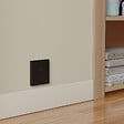 SCHNEIDER - Plaque 1 poste, Noir onyx, Odace - vignette