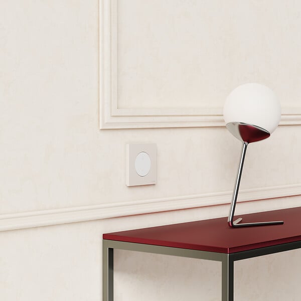 SCHNEIDER - Plaque 1 poste, Beige sable, Odace - large