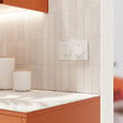 SCHNEIDER - Interrupteur VMC ou poussoir, vitesse lente / rapide, 10AX, blanc, Odace - vignette