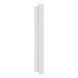 SCHNEIDER - Plaque métal 1 poste effet Céramique Blanc support blanc, Odace - vignette