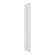 SCHNEIDER - Plaque métal 2 poste effet Céramique Blanc support blanc, Odace - vignette