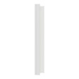 SCHNEIDER - Plaque métal 2 poste effet Céramique Blanc support blanc, Odace - vignette