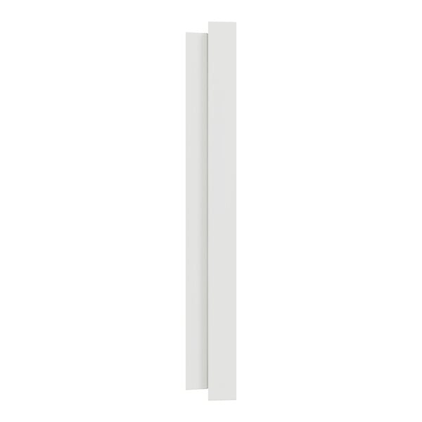SCHNEIDER - Plaque 2 postes, Blanc craie, Odace - large