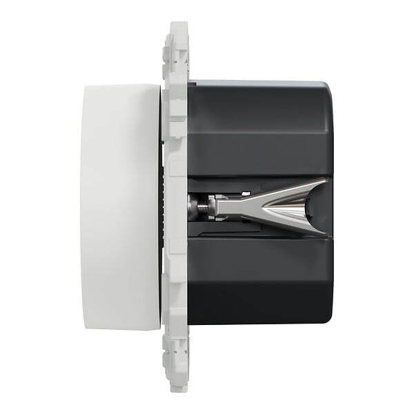 SCHNEIDER - Variateur de lumière universel en 2 ou 3 fils 3W 200W (LED), blanc, Odace - large